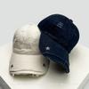 Korean Retro Rivet Star Embroidered Letters Baseball Hats Sunshade Personal New Men Women Versatile Fashion Peaked Caps Broken