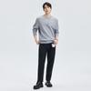 SEPTWOLVES Men's Printed Fleece Crewneck Sweatshirt