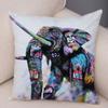 Home Decor Abstract Street Art Animal Cushion Cover Graffiti Gamepad Sofa