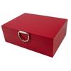 Dustdustproof Jewelry Storage Box Rectangular with Tray Hard-Sided