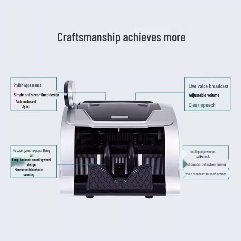 Qixin Smart Infrared Currency Counter and Detector