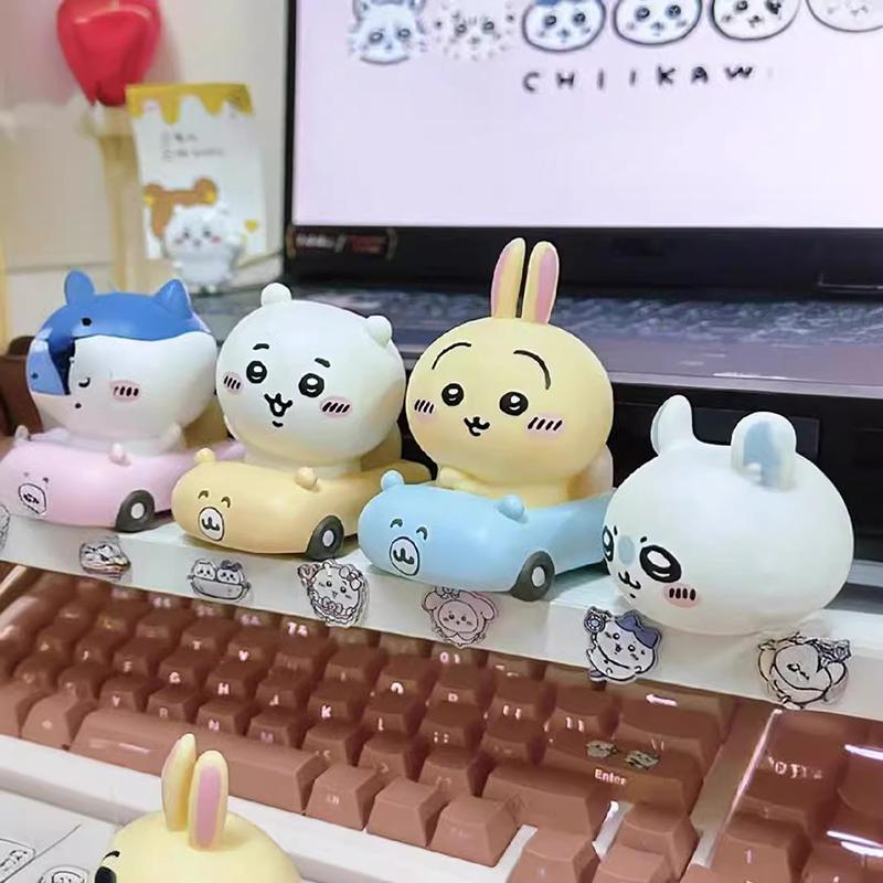 Chiikawa Figurka Hračka Kawaii Hachiware Usagi Panenky Ozdoby Kreslený Roztomilý Sebekritický Medvídek Stolní Dekorace Fanoušci Dětský Dárek