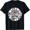 Guns N' Roses Official Floral Bullet Short Sleeve T-Shirt