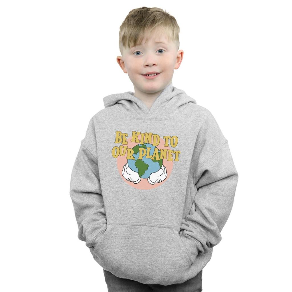 Disney Boys Mickey Mouse Be Kind To Our Planet Hoodie