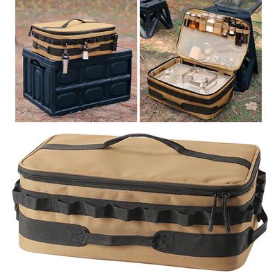 15l Picnic Storage Bag Large Camping Tools Picnic Travel Bag Waterproof Portable Storage Light Picnic Cookware Bag Outdoor Gear
