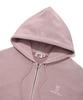 Wacky Willy Pigment Zip-Up Hoodie Pink