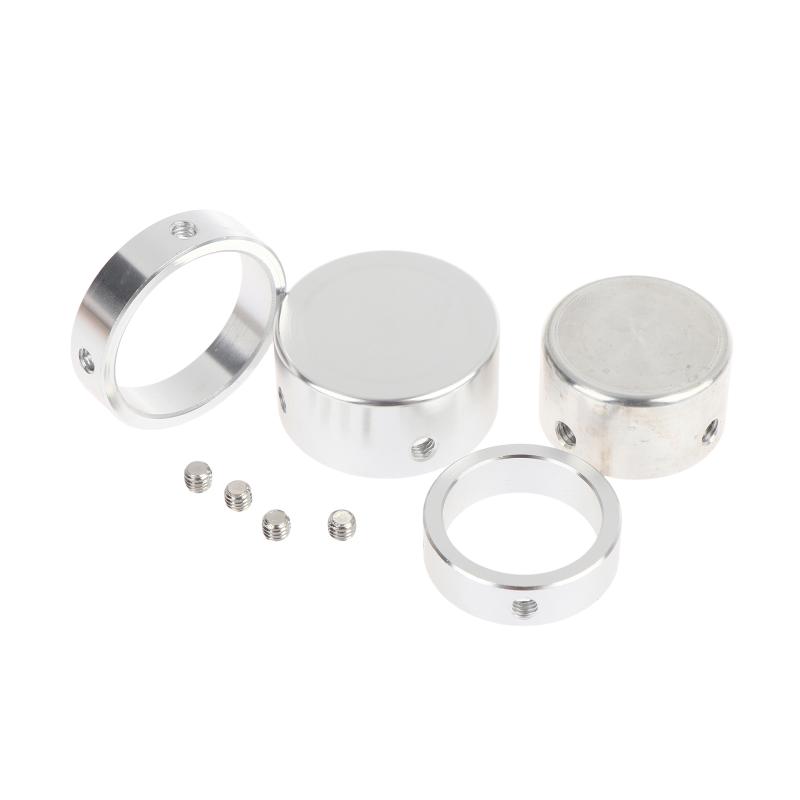 2Pcs Barbell Collars Clamps Secure Grip Barbell Locks Easy Install Handle End Cover for Gym Weightlifting Workout