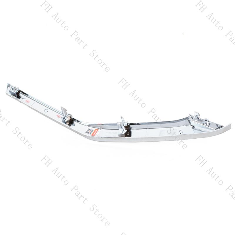 For Mitsubishi Eclipse Cross 2018 2019 2020 2025 Front Bumper Headlight Lower Chrome Trim Strip Molding Decorative Cover Lid