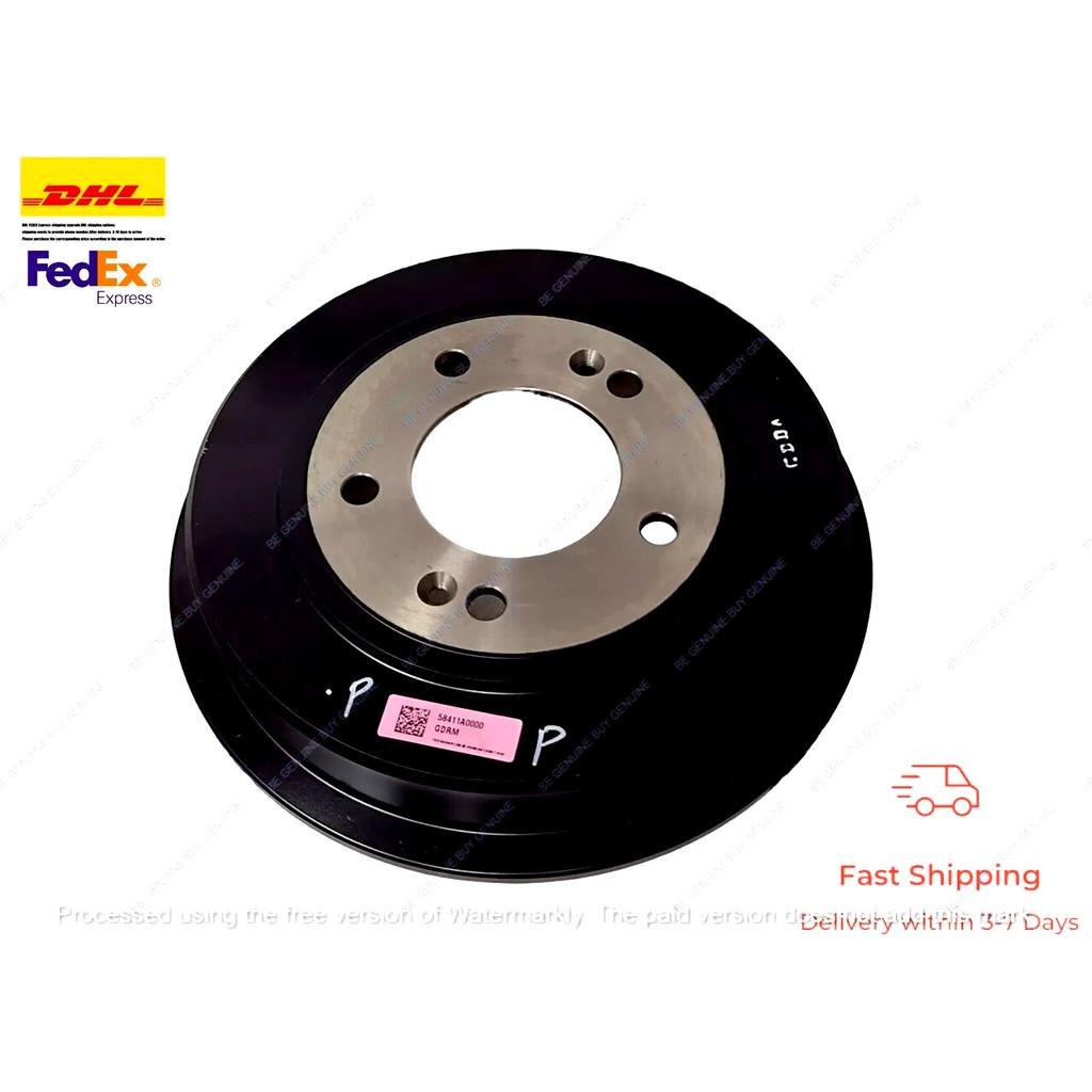 58411A0000 Rear Brake Drum Fit For Hyundai Creta 2015-2024 Model Oem Genuine