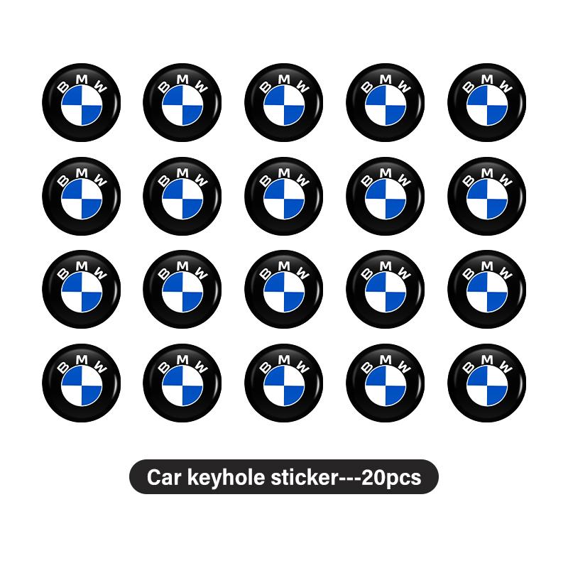 Para BMW Estilo de Coche Cerradura Ojo de Llave Pegatinas Antibloqueo Decoración Accesorio G30 G20 M3 M5 E91 E92 E93 E36 E70 X3 X4 X5 X1 E39