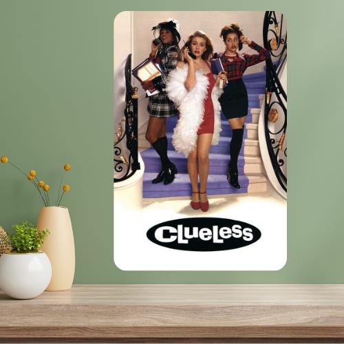 Clueless Classic Movie Metal Poster Sign 20x30cm(7.8x11.8inch)