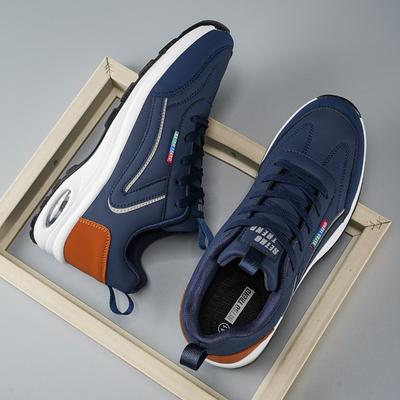 Fashion Men Casual Shoes Comfort Durable Daily Outdoor Walking Shoes Anti Slip Straps Odor Proof Luxurious Business Sneakers
