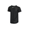 Nike Dri-FIT Reflective Logo Print Quick-Dry Breathable Sports Short-Sleeve T-Shirt Women Tops Black DA1247-010