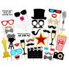 33-Piece Celebrity-Themed Photo Props for Hollywood Oscar Birthday Party