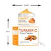 Turmeric Soap & Face Cream Set: Skin Brightening Handmade Soap & Care