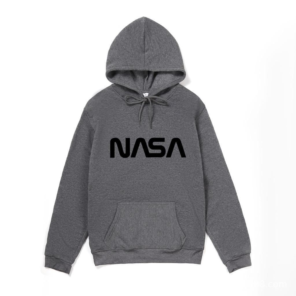 NASA Unisex Plus Samt Hoodie: Jugend Mode Pullover