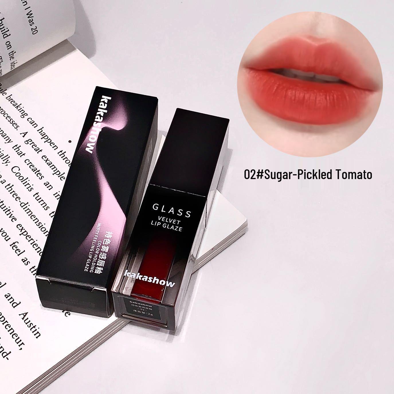 Kakashow Long-lasting Korean Matte Lip Glaze - Autumn/Winter Sweet Girly Lip Mud 2g