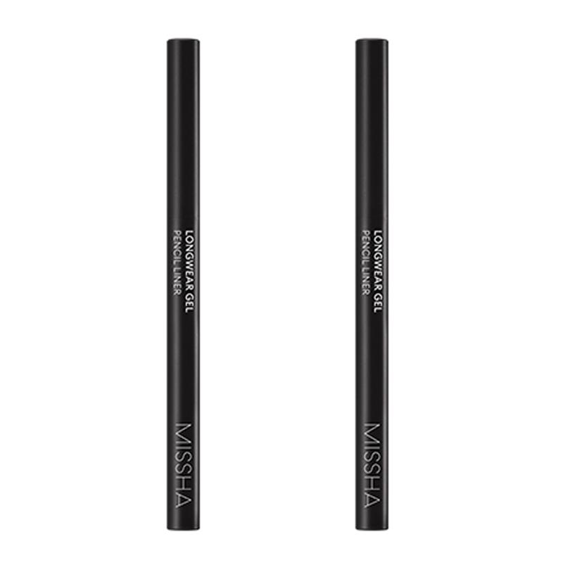 MISSHA Long Wear Gel Pencil Liner, 4 Colors (12 Options)