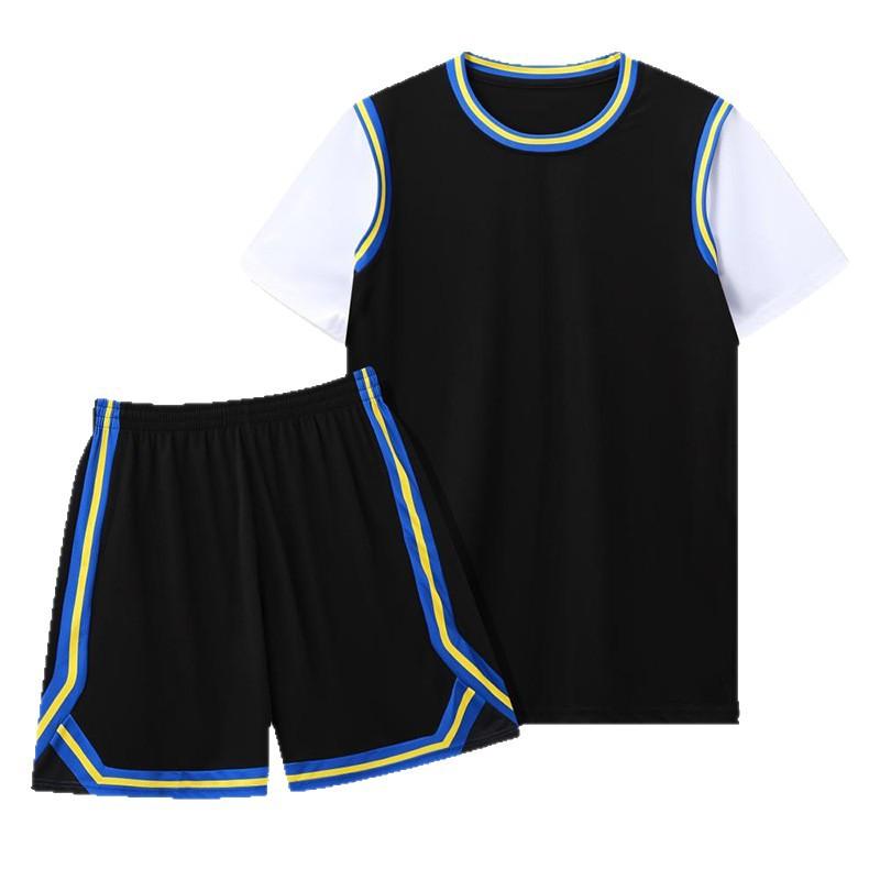 Girls basketball jersey set Adult children's short-sleeved training game jersey group buying jersey unit College basketball jersey
