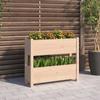 Day and Night - Day and Night Solid Pine Wood Planter 77x25x66 Cm