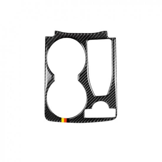 Best Car Water Cup Carbon Fiber Holder Panel Cover For Mercedes-Benz GLK 2008-15