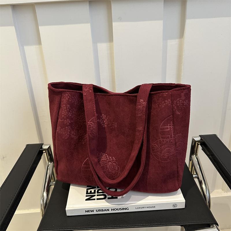 

1 шт. Большая вместительная сумка-тоут, модная женская сумка на одно плечо, вмещает ipad