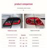 LED Taillight Assembly for 11-13 Toyota Corolla: DRL, Brake & Turn Signal, Smoked Black