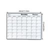 Erasable Refrigerator Planner with Slip Resistant Magnets And Clear Layout Magnetic Calendar Whiteboard For Households