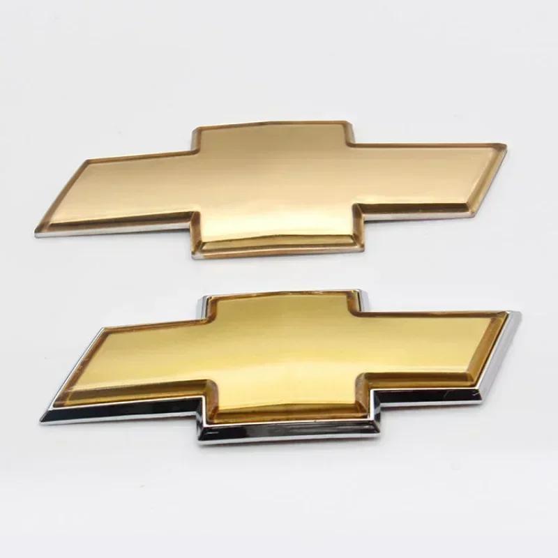 ABS pour Chevrolet Epica 2003-2011 Spark Aveo Captiva 2008-2010 Autocollant Emblème Capot Avant Voiture Accessoires Badge Coffre Arrière