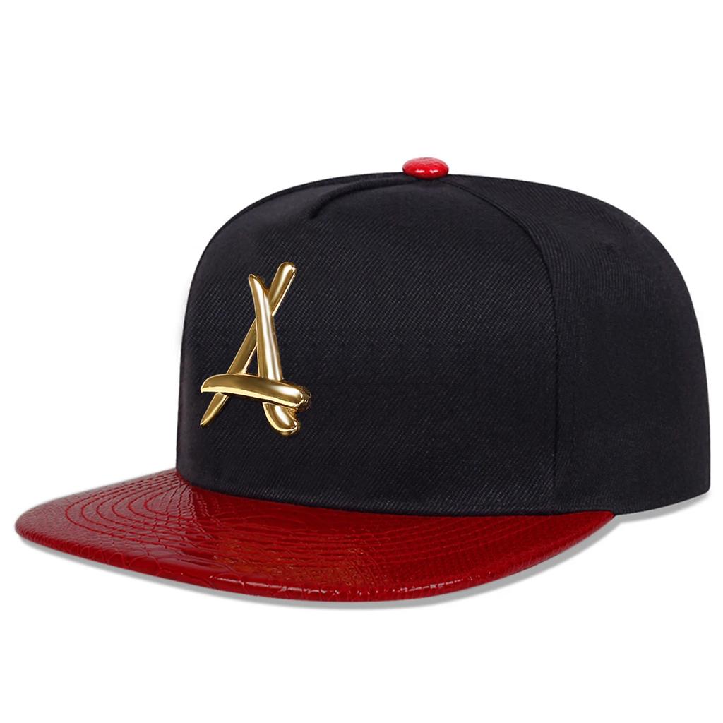 Unisex Personality A Letter Label Hip-hop Hats Spring And Autumn Outdoor Adjustable Sports Casual Baseball Caps Sunscreen Hat