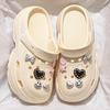 Women's Chunky Height-Boosting Odor-Resistant EVA Beach Sandals - Trendy Summer Baotou Slippers