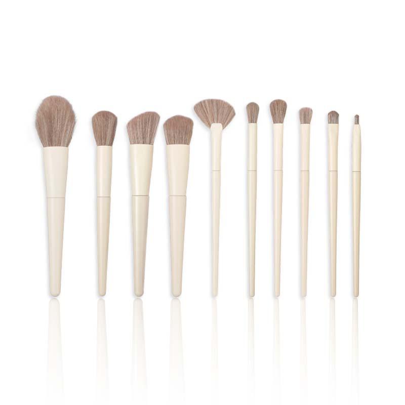 10pcs Professional Makeup Brush Set,high End Set