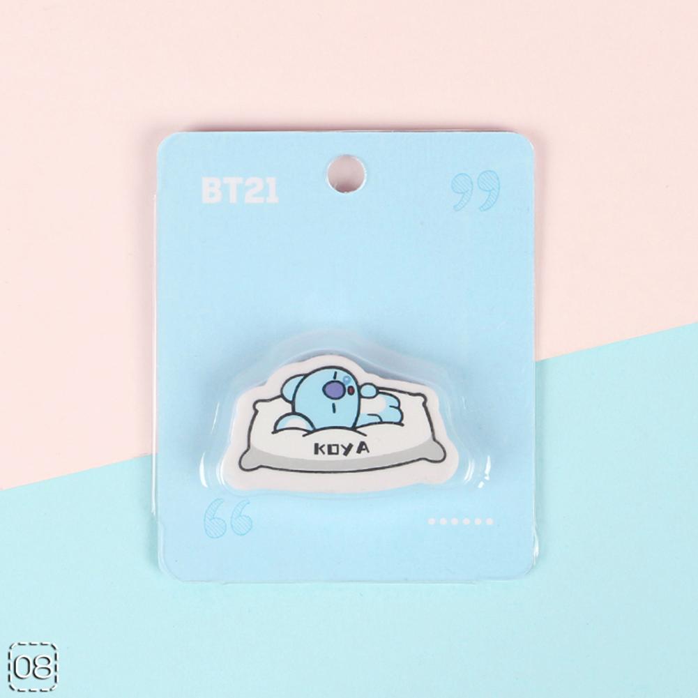 Compre KPOP BTS BT21 Borracha V JIN JIMIN JUNGKOOK SUGA J-HOPE RM