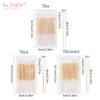 30/90pcs Makeup Cotton Swab Disposable Longer Cotton Swab Brush Lint Free Micro Brushes Wood Cotton Swab Brush Make Up Brushes