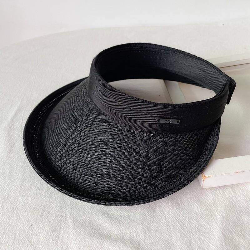 Summer Sun Protection Hat For Women With Short Brim And Round Top Casual Beach Travel Accessory