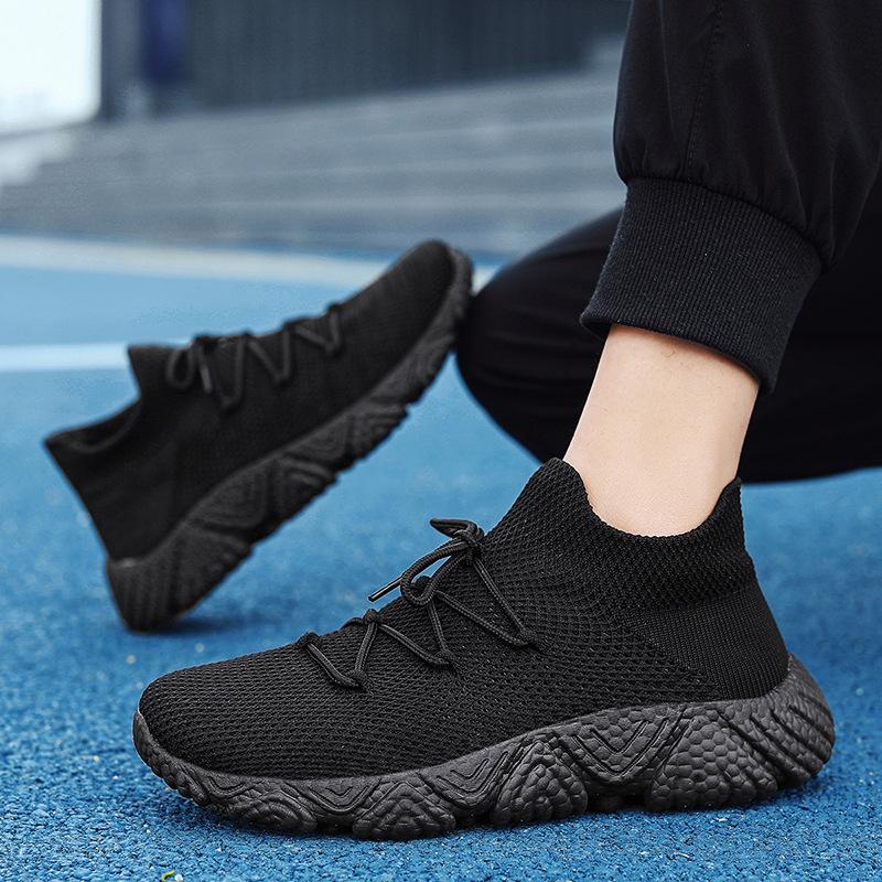 Neue Sportschuhe Herrenschuhe Laufschuhe Sommerlaufschuhe Herren leicht stoßdämpfend bequem Mesh Herren
