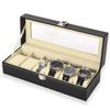 Lockable Jewelry Box 2/3/6/10/12 Grids Watch Display Box Watch Storage Box  Father's Day Gifts