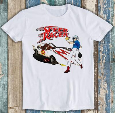 Go Speed Racer Car Comic Anime Fresh Prince Funny Gift Tee T Shirt M1396