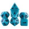 Retro DND Dice Set 7pcs Polyhedral Dice for D&D RPG Roll Playing Tabletop Dices Complete D4 D6 D8 D10 D12 D20 with Tube
