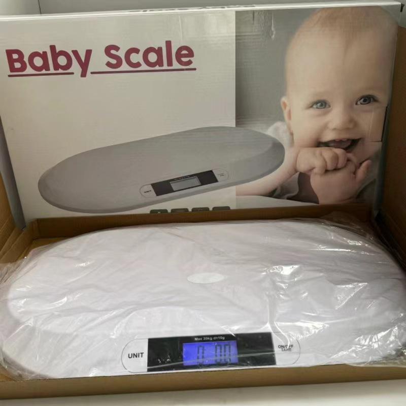 Smart Baby Weight Scale for Newborns and Infants - Compact Household Electronic Scale