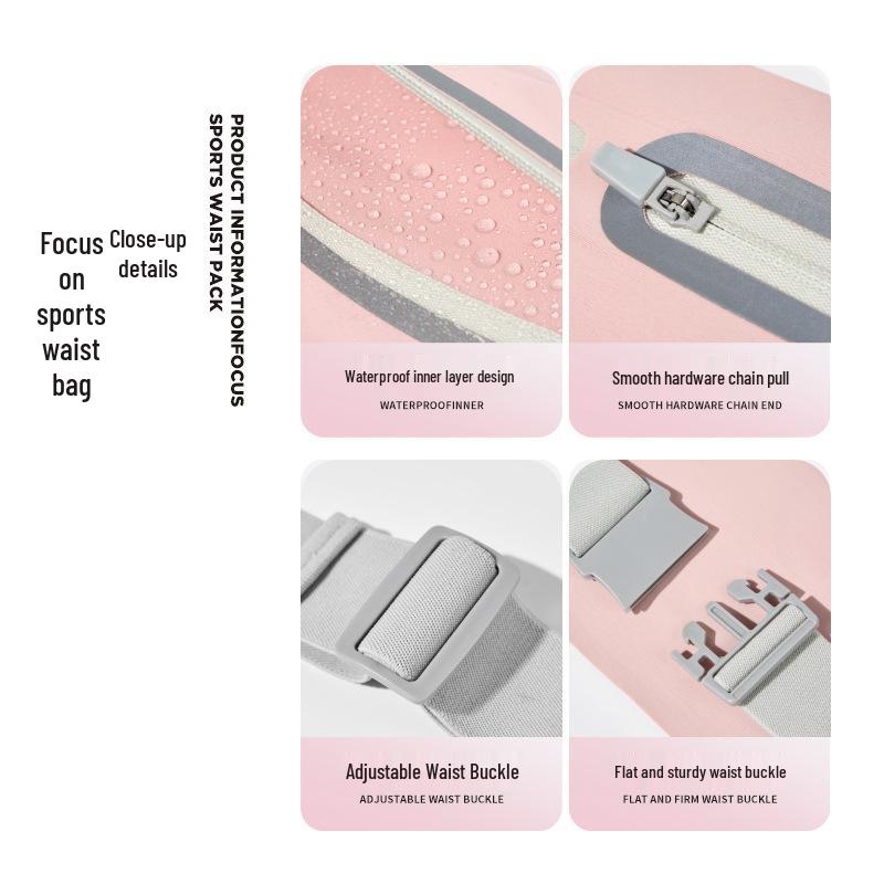 Ultraleichte Outdoor-Sport-Lauf-Hüfttasche mit Handytasche