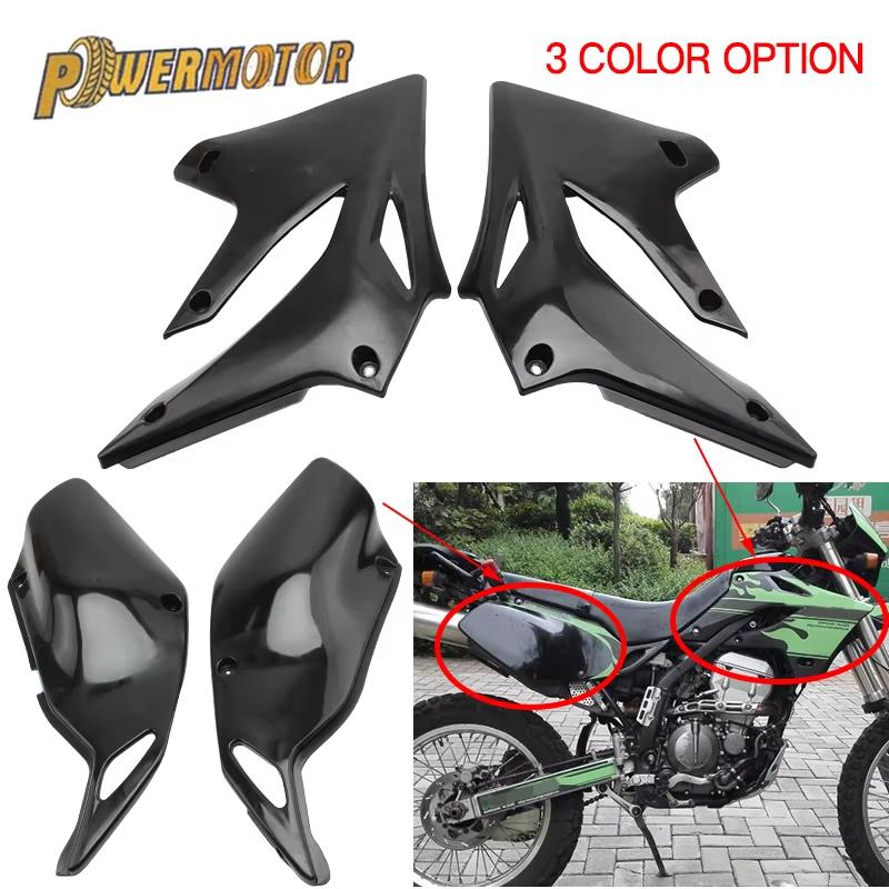 For Kawasaki KLX 250 300 Dirtbike Plastics Spare Parts Motorcycle Fairing Protection 1993-2007 Tank Covers Motocross Accessories
