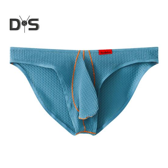 Pánské kalhotky Sexy nízký pas Vysoce elastické Lehké spodní prádlo U-konvexní Podpůrné měkké rychleschnoucí kalhotky Denní nošení