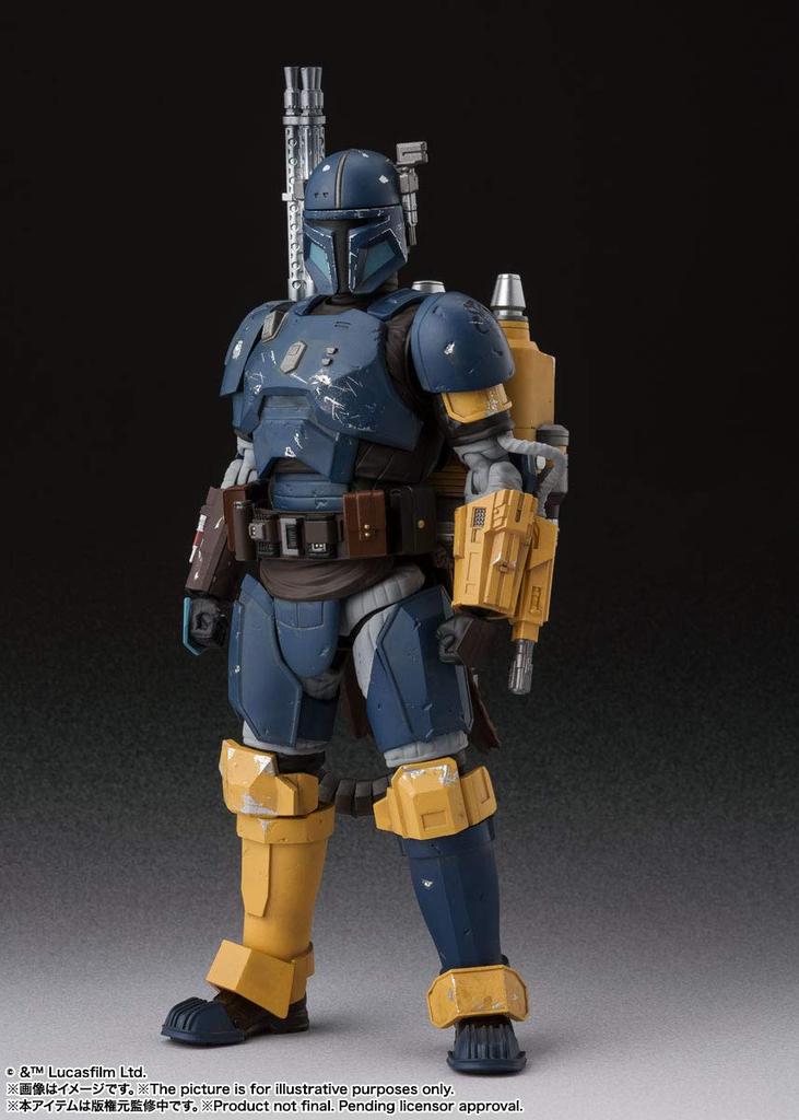 TAMASHII NATIONS Star Wars Heavy Infantry Mandalorian S.H.Figuarts (STAR WARSThe Mandalorian)