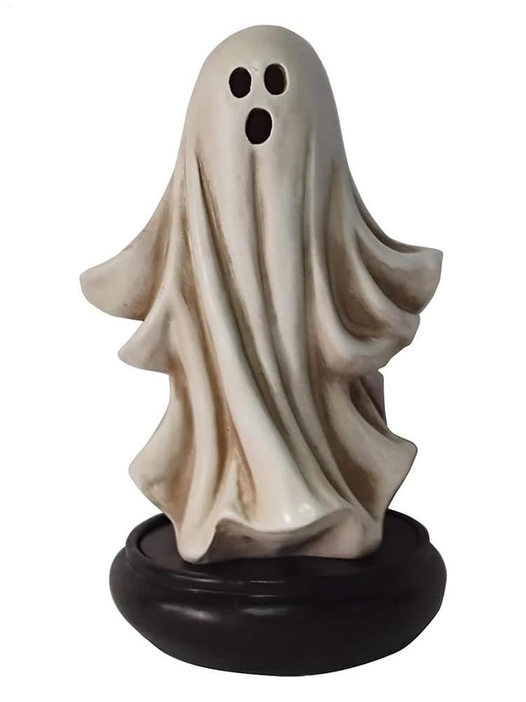 Halloween Incense Burner Gothic Decoration Ghost Burner Decorative Holder Stove Spooky For Meditation Outdoor Patio Altar Room