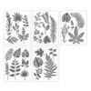 5Pcs Flower/Leaf/Butterfly Stencils PET Painting Templates For Painting on Paper Wood Metal Glass Fabric Wall Decoration