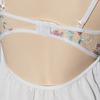 Embroidered Ice Silk Suspender Nightdress Thin Lace Bow Slim Sling Nightgown  Spicy Girl