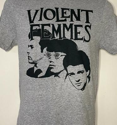 VTG Violent Femmes T-shirt Gray Unisex All Sizes S-5Xl XX514