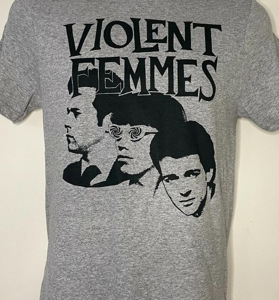 VTG Violent Femmes T-Shirt Grau Unisex Alle Größen S-5XL XX514
