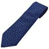 Used Hermes HERMES Silk Tie Navy Silk Men's Tie